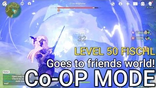 Genshin Impact - Level 50 Fischl Co-OP with Level 16 AR friend