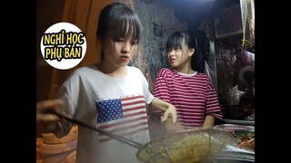 Cặp song sinh dễ thương 18 tuổi nghỉ học phụ ba, mẹ bán hủ tiếu đêm