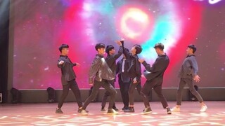 #You guys should debut right here# A famous Anhui University of Finance and Economics Funs boy group
