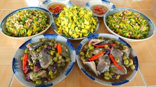 Rô Đồng Mùa Lúa Chín Kho Trái Giác, Điên Điển Xào Tép Sông | MTQH