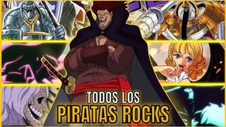TODOS los INTEGRANTES CONOCIDOS de los PIRATAS ROCKS | One Piece 2023