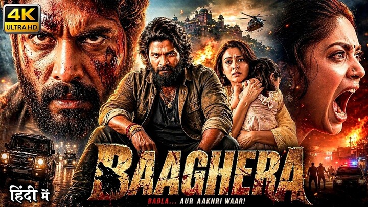 Baaghera (2026) Hindi Dubbed Full Movie | Allu Arjun | High Voltage Action | HD 720p