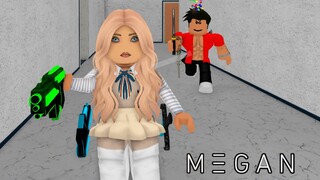 I Become M3GAN to DESTROY Toxic Teamers in Roblox Murder Mystery 2..
