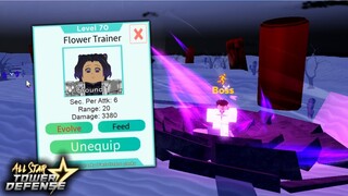 CRUSHED BOX III [REWARD] - FLOWER TRAINER (SHINOBU) in CHALLENGE 3 | ALL STAR TOWER DEFENSE ROBLOX