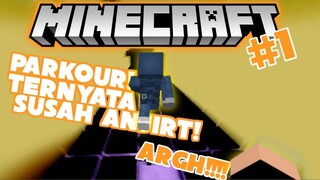 TERIAKAN LELAKI YANG SEBENARNYA  (PARKOUR MINECRAFT INDONESIA)