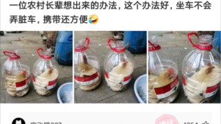 想了一夜没想明白这个鸡怎么放进瓶子里的？
