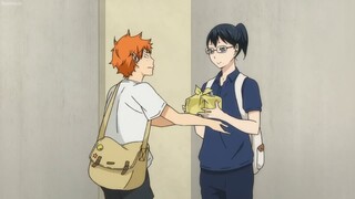 ハイキュー!! TO THE TOP|| ハイキュー!! 面白い瞬間 #3 ||ひたなは女性マネージャーからプレゼントをもらって嬉しいです || Haikyuu!!: To the Top