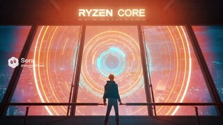 AMD RYZEN (3D Sora Japanese Anime Movie Style).