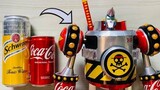 Homemade General Franky using Soda Cans