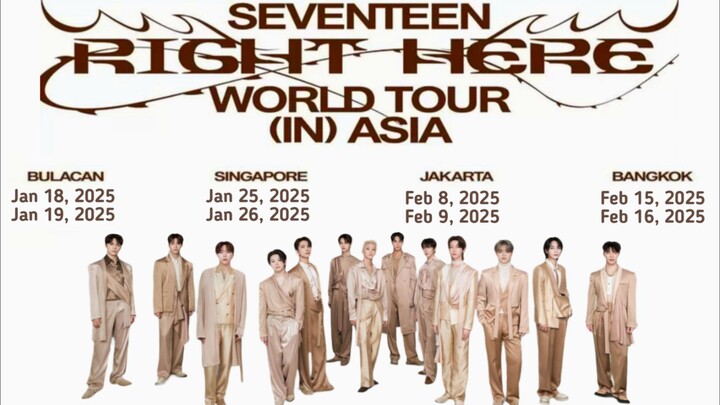 HIGHLIGHTS SVT (RIGHT HERE) WORLD TOUR (IN) ASIA 2025