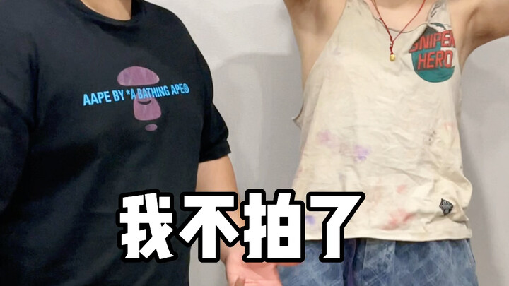 Acting is worse than a one-year-old baby.