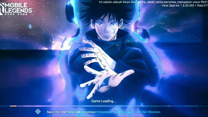 MLBB X Jujutsu Kaisen Mobile Legend Screen Loading