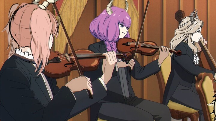 Aura: No, I really played the violin.