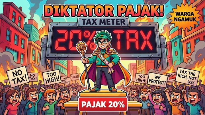 Diktator Pajak Bangkit! Warga Theo Town Ngamuk & Demo Massal!