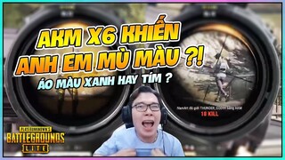 CHIẾC ÁO NÀY MÀU GÌ ? AKM X6 KHIẾN ANH EM MÙ MÀU LÀ CÓ THẬT ! NAM ART PUBG LITE