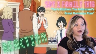 Spy x Family 1x16 "Yor's Kitchen; The Informant's Great Romance Plan" - reaction & review