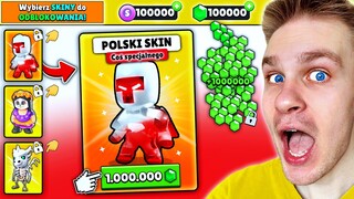 Otrzymałem ✅ *PIERWSZY w POLSCE* 🇵🇱 NOWY *POLSKI* SKIN ⚠️ (COŚ SPECJALNEGO) 🚫 w Stumble Guys! 😱