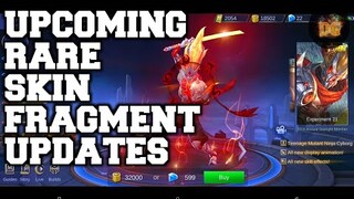 UPCOMING RARE SKIN FRAGMENT UPDATES | Mobile Legends: Bang Bang!