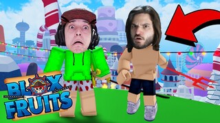 JAZZGHOST no BLOX FRUITS PELA PRIMEIRA VEZ! ( One Piece do Roblox )