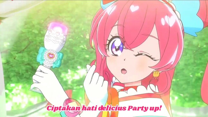 Delicious Party Pretty Cure Ending 2 cover bahasa indonesia