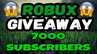 ROBUX 💲GIVEAWAY💲7000 SUBSCRIBERS