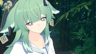 وجه هواوه ممتلئ بعدم الاستيقاظ من النوم