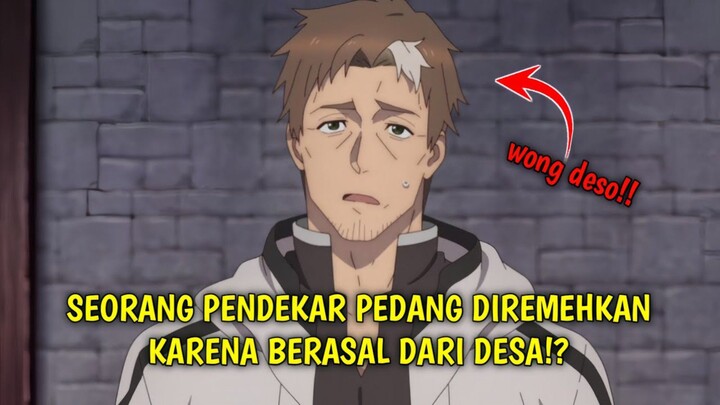 pria itu ditertawakan karena hanya berasal dari desa