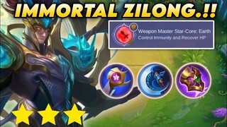 EARTH ZILONG.!! GOD OF WAR MODE.!! MAGIC CHESS MOBILE LEGENDS