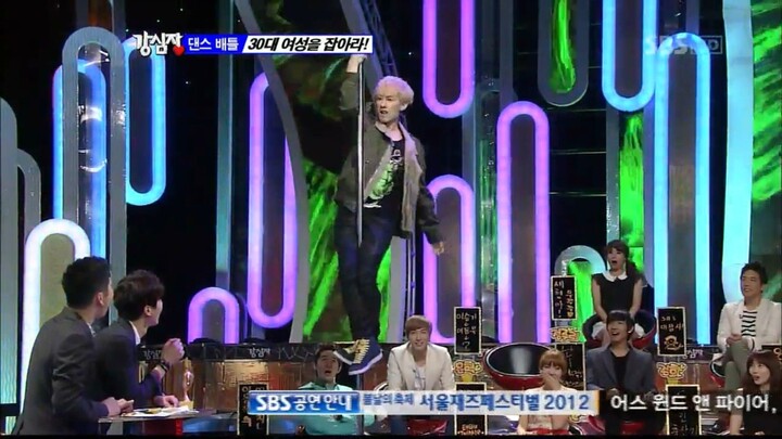 Eunhyuk art dance - Strong Heart Ep.127