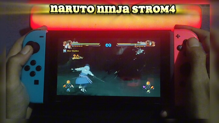 GAMEPLAY NARUTO NINJA STROM4 STORY MODE NEXT PART(Nintendo switch)