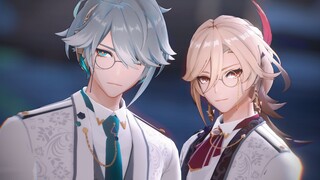 Apakah ini Departemen Hubungan Masyarakat Pria di SMA Xumi🤤[Elhaysen Kawi/Genshin Impact MMD]