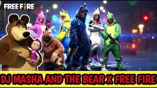 DJ MASHA AND THE BEAR X FREE FIRE