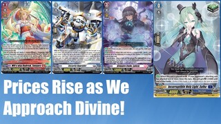 Divine Is Coming และเรามีการซื้อเพิ่มเติม! Cardfight Vanguard Overdress ตลาดนาฬิกา