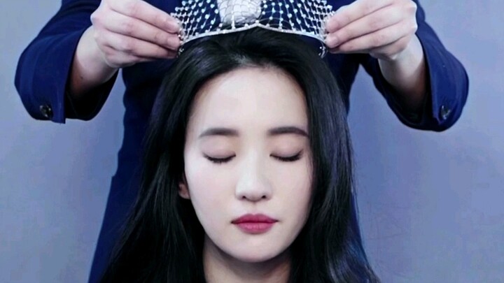 【Liu Yifei】Luxury paired with beauty, as the princess is crowned.