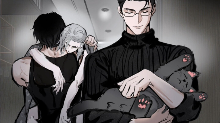 [OC handwritten] Such rare peace—usually, whenever those two little ones get together, the two paren