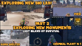 EXPLORE THE NEW BIO LAB - NEW MAP EXPLORE PART2 - Last Island Of Survival - Last Day Rules Survival