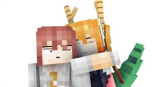 Use Minecraft to restore the "Dragon Maid of the Kobayashi Family" op