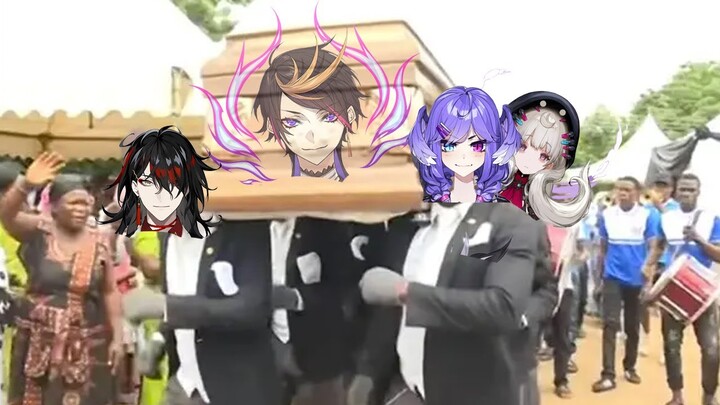 Shu's funeral 【 Shu Yamino / Vox Akuma / Selen Tatsuki / Reimu Endou 】
