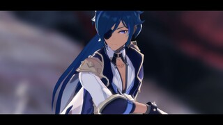 [Genshin Impact MMD/Kaia] Bermain Api/ﾋｱｿビ