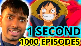 This Looks... INTERESTING | 1 SECOND FROM 1000 EPISODES OF ONE PIECE REACTION (non- one piece fan)