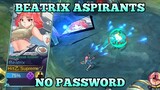 Script Skin Beatrix Custom Aspirants Full Effects | No Password - Mobile Legends