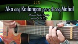 Ako Ang Kailangan Pero Di Ang Mahal - Moira Dela Torre - Guitar Chords