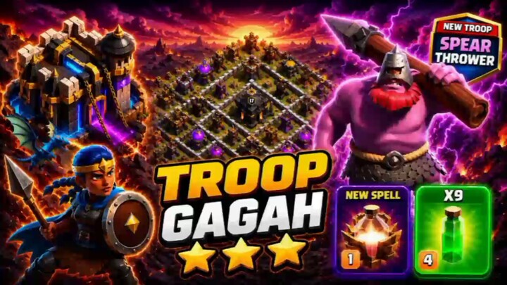 JAWARA ROYAL + SPEAR THROWER / 100% base musuh rata   / WAJIB DICOBA