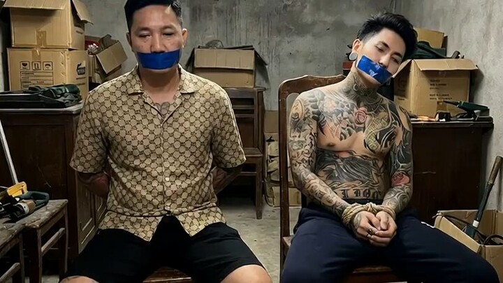 bụi xuân huấn & lê hoàng anh , tape gagged