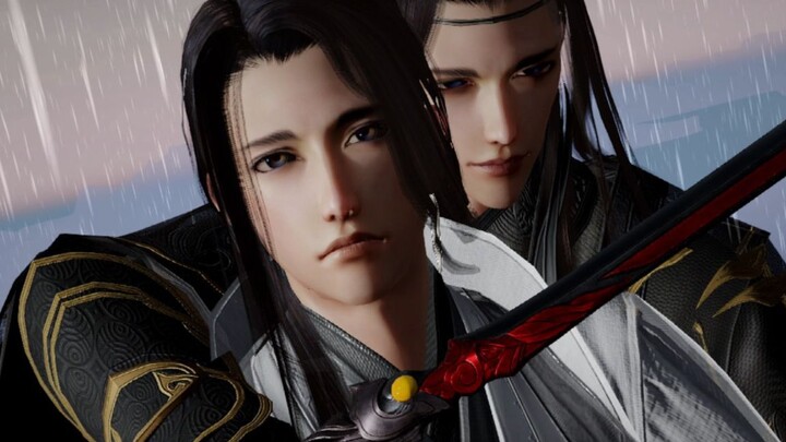 [Er Ha and his White Cat Shizun] [Plot group portraits] "Pirates" in the middle of the city is raini