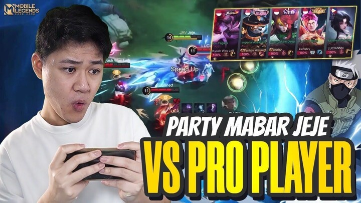 Ketika Party Mabar vs Pro Player Bertemu! Apa Yang Terjadi - Mobile Legends