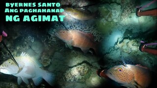 ep130, night spearfishing Philippines, byernes santo Ang paghahanap ng agimat,