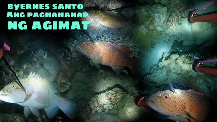 ep130, night spearfishing Philippines, byernes santo Ang paghahanap ng agimat,