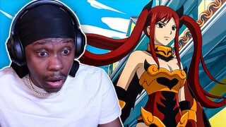 NATSU VS ERZA!! Fairy Tail Episode 10 REACTION!!