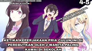 KETIKA BURUNG KALIAN DI PEREBUTKAN OLEH 2 WANITA KAWAI 😋‼️ - ALUR CERITA ANIME KIMI ZERO EPS 4-5